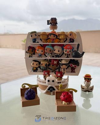 Espositore Going Merry 3D - Kinder Joy One Piece