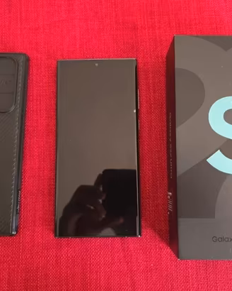 S22 Ultra 256 GB verde “come nuovo” con confezione