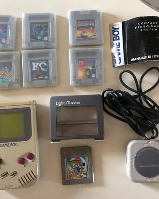 Game Boy + giochi + accessori