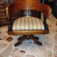 Sedia-poltrona antica 800