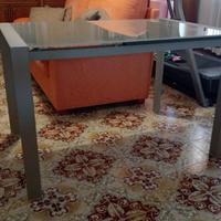 Tavolo ferro/vetro