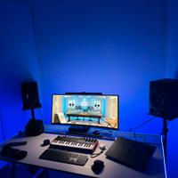 Scrivania 160x80 Ikea Utespelare bianca