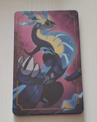 Pokemon Violetto Steelcase Nuova