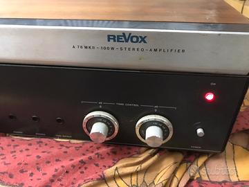 ReVoX A 78 MKII 100w stereo amplifier