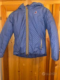 Piumino invernale double-face K-Way Bambina