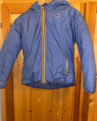 Piumino invernale double-face K-Way Bambina