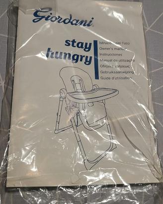 Seggiolone Stay Hungry