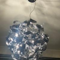 Lampadario in acciaio