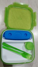 Portapranzo Snips con ghiacciolo e posate