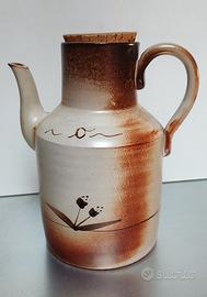 Caraffa in ceramica con tappo in sughero