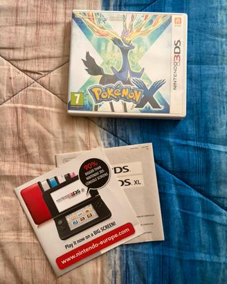 Pokemon X 3DS 2DS (solo custodia)