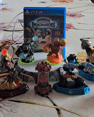 Lotto Skylanders Imaginators PS4 + 9 personaggi