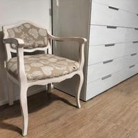 POLTRONA SEDIA IMBOTTITA LIBERTY