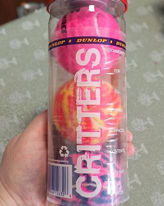 Palline da Tennis Vintage Dunlop Critters