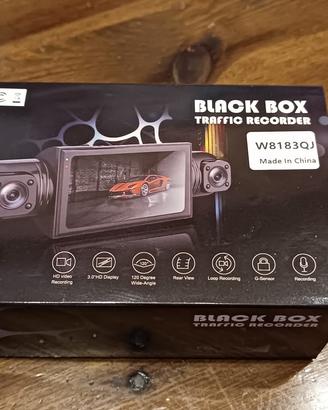 Dash Cam auto 360° full hd 1080p nuova