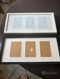 Due cornici Ikea Ribba