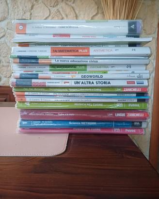 libri scolastici 1° media