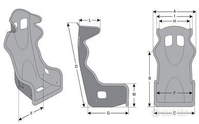 Subito - MAXIMEMOTORS - Kit 2 sedili SPARCO R100+ SKY nuovi - Accessori  Auto In vendita a Verona