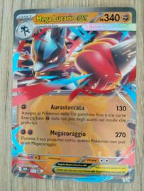 Carta Pokemon Mega Lucario ex