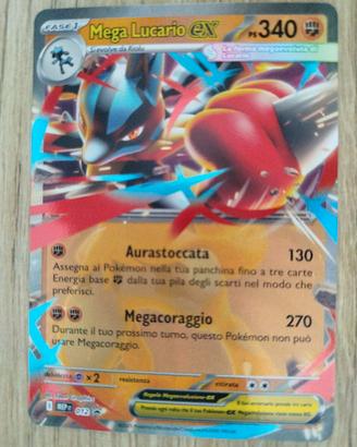 Carta Pokemon Mega Lucario ex