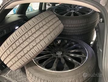 Cerchi in Lega piu Gomme 265/40/22 Jaguar
