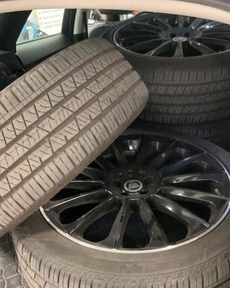 Cerchi in Lega piu Gomme 265/40/22 Jaguar