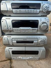 Impianto Hi-Fi Technics 4 Moduli + Casse