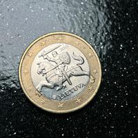 Moneta rara 1 euro Lietuva 2015