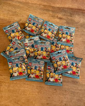 Minifigure 71005 1° serie 71009 2° serie Simpsons