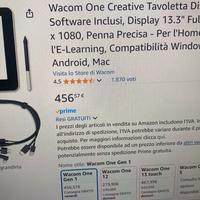 Tavoletta grafica wacom one