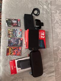 Nintendo Switch 2 + 4 giochi + custodia