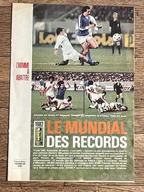 ESPANA 82 TV Programma MARADONA PLATINI Magazine