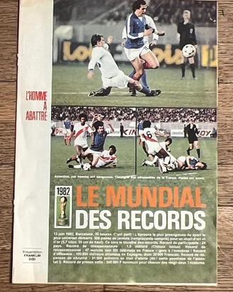 ESPANA 82 TV Programma MARADONA PLATINI Magazine