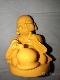 Monaco Tibetano Seduto Tema Budda