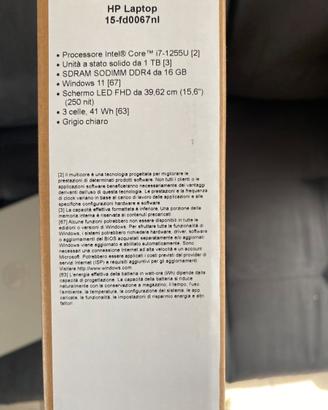 Hp Laptop 15-fd0067nl