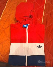 Felpa con zip Adidas