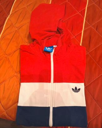 Felpa con zip Adidas