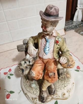 Soprammobile stile capodimonte