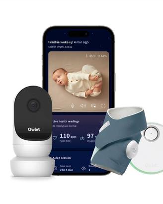 Owlet Dream Sock + Videocamera – Come nuova