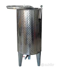 contenitore inox 500 litri