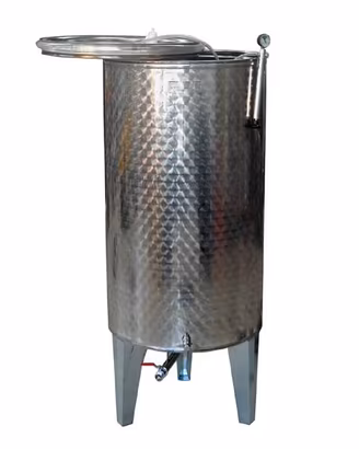 contenitore inox 500 litri