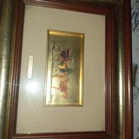 quadro in foglia d oro 