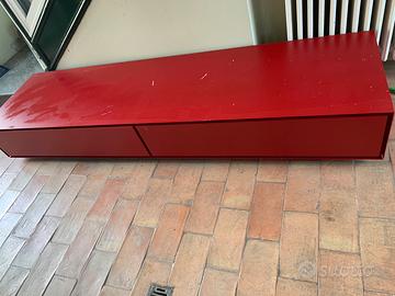 Mobile basso porta tv cassettiera Zanotta