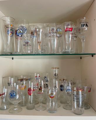 Collezionismo bicchieri birre