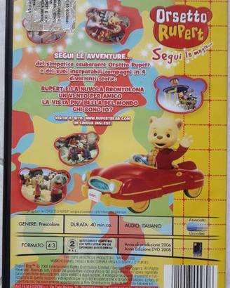 DVD cartoni animati orsetto Rupert