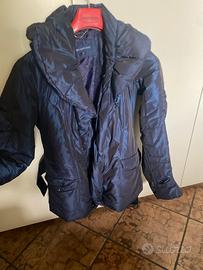 Piumino blu Trussardi  con cerniera