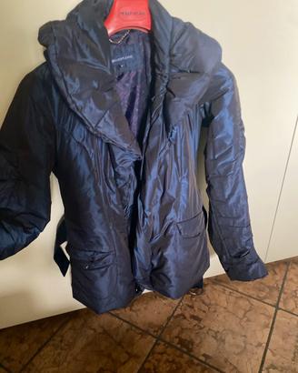 Piumino blu Trussardi  con cerniera