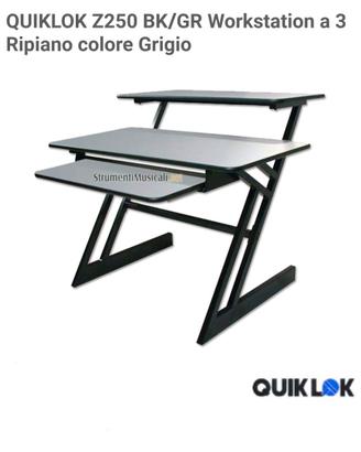 scrivenia postazione lavoro studio audio QUIKLOK