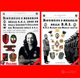 DISTINTIVI E MEDAGLIE DELLA R.S.I. 1943/5