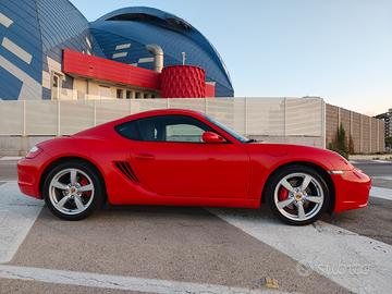 Cayman 987 3.4 S 295cv Rossa MANUALE Full Service